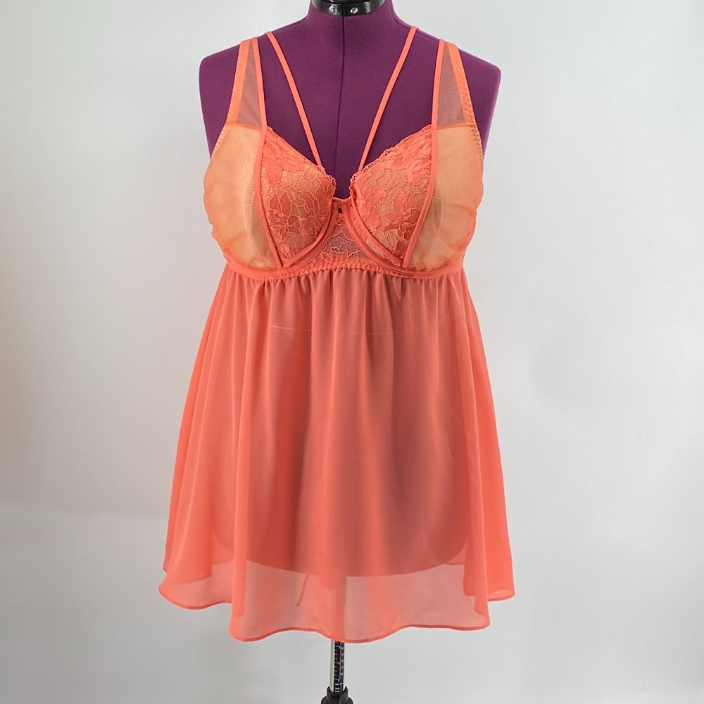 Cacique 42DD Coral Lingerie